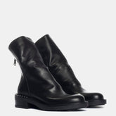 Metisse Tronchetto in Pelle Nero